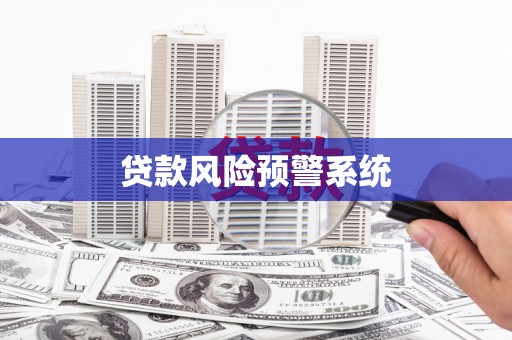 阆中贷款风险预警系统 阆中贷款风险预警系统