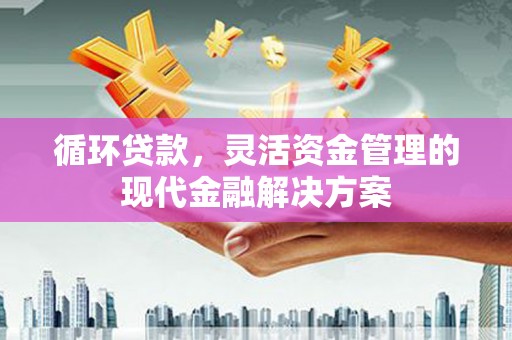 弓长岭循环贷款，灵活资金管理的现代金融解决方案