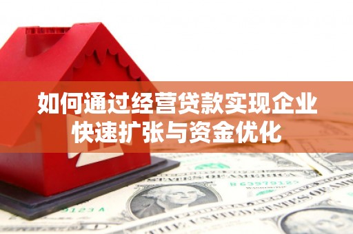 海端如何通过经营贷款实现企业快速扩张与资金优化