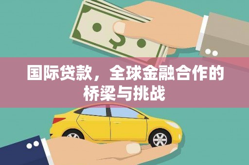 洛扎国际贷款，全球金融合作的桥梁与挑战