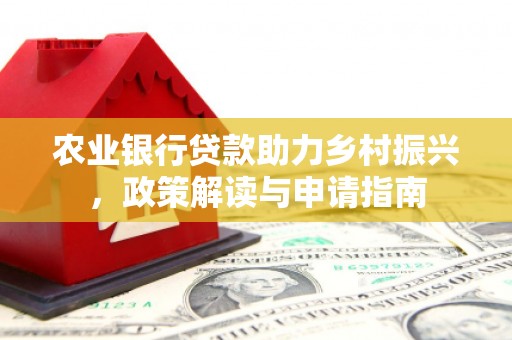新林农业银行贷款助力乡村振兴，政策解读与申请指南