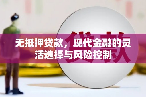 平安无抵押贷款，现代金融的灵活选择与风险控制