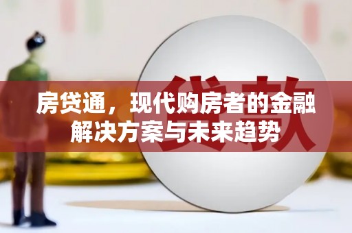 丰满房贷通，现代购房者的金融解决方案与未来趋势