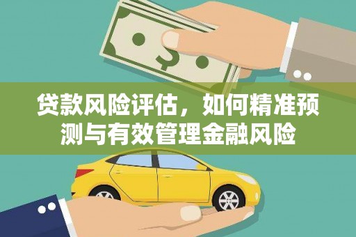 冈山贷款风险评估，如何精准预测与有效管理金融风险