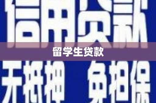 太保留学生贷款