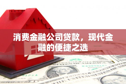 桐乡消费金融公司贷款，现代金融的便捷之选