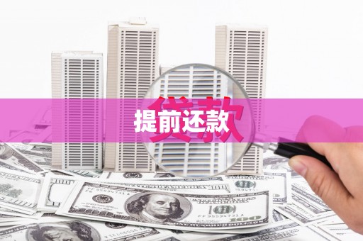 丰县提前还款