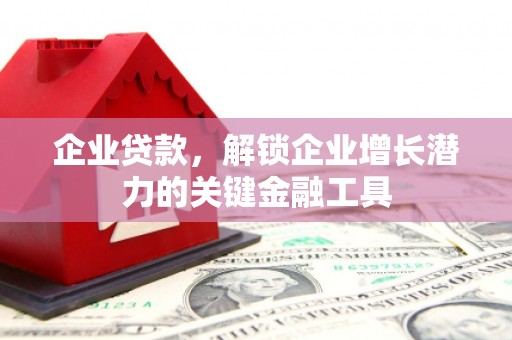 洮南企业贷款，解锁企业增长潜力的关键金融工具