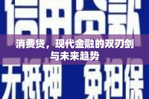 南市消费贷，现代金融的双刃剑与未来趋势