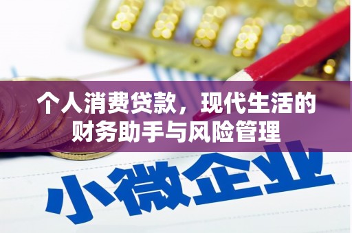 新营个人消费贷款，现代生活的财务助手与风险管理