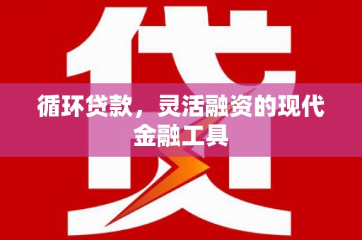 德阳循环贷款，灵活融资的现代金融工具