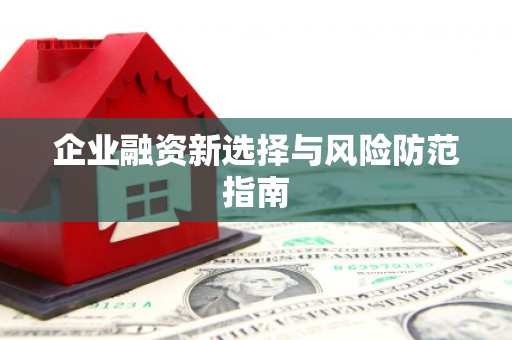卓兰企业融资新选择与风险防范指南